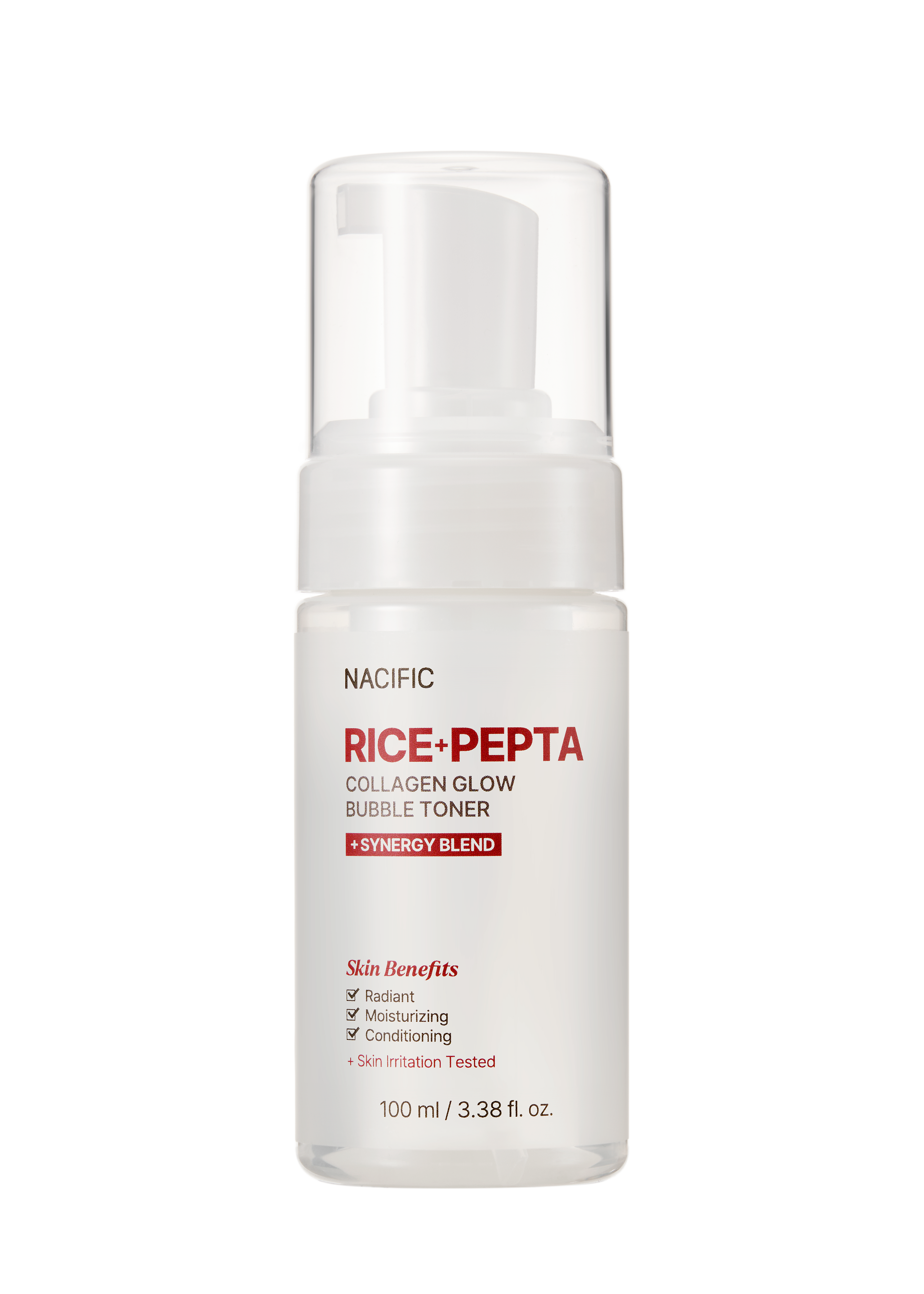 NACIFIC Rice Pepta Collagen Glow Bubble Toner