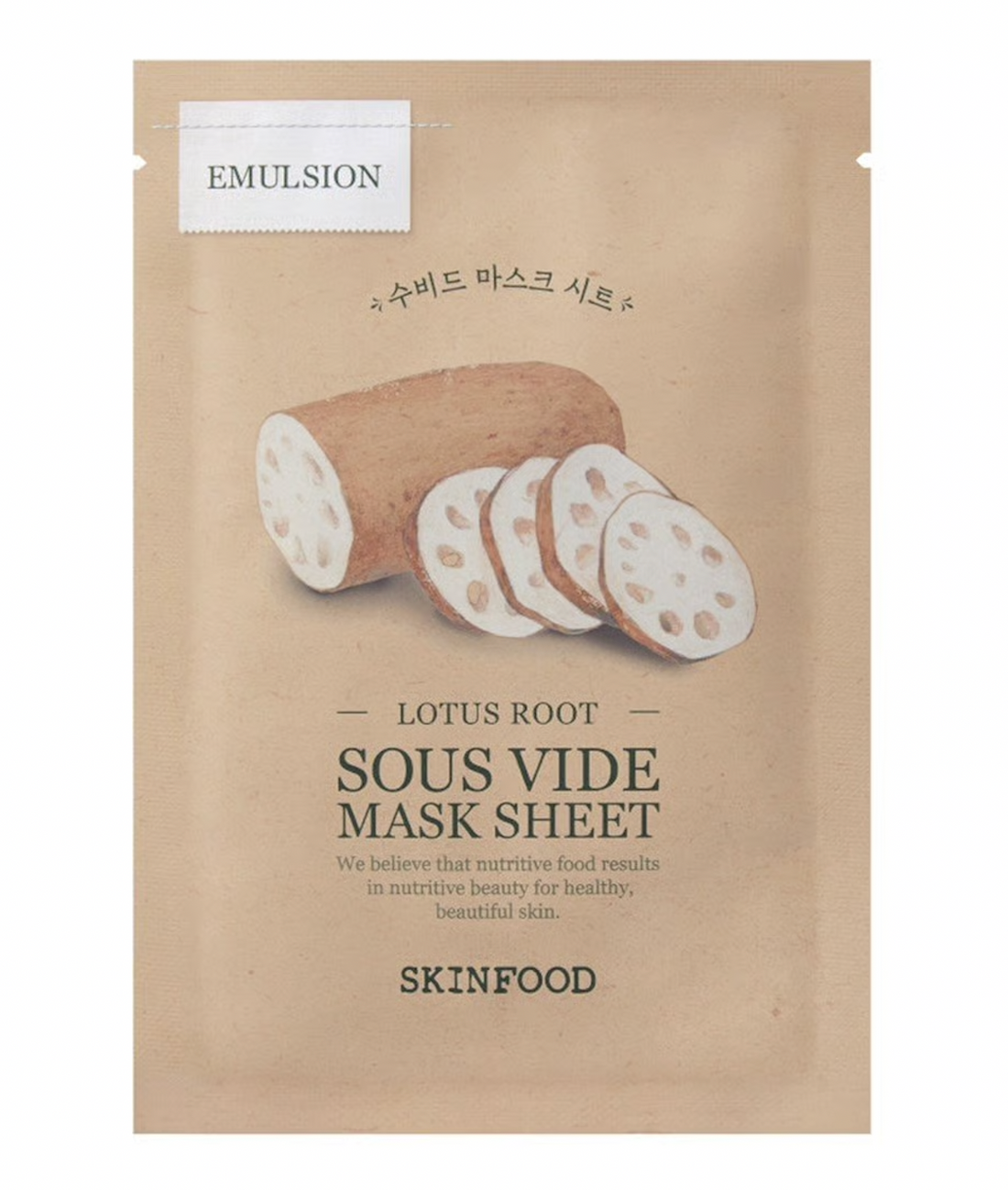 SKINFOOD Lotus Root Sous Vide Mask Sheet