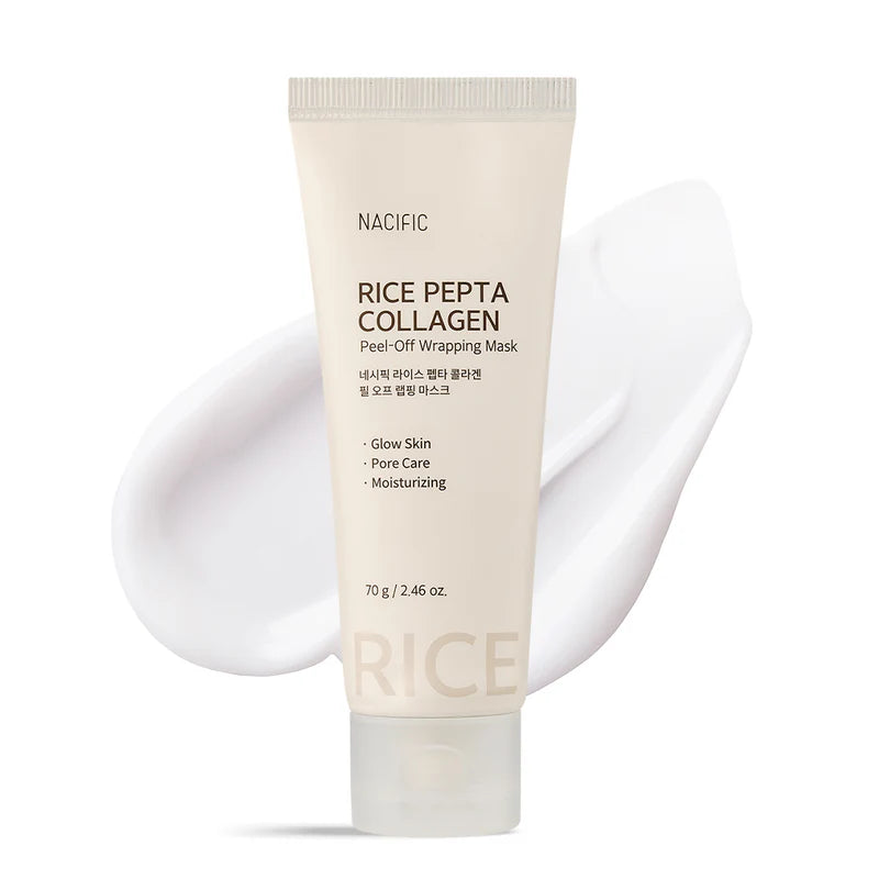 NACIFIC Rice Pepta Collagen Peel-off Wrapping Mask 70g