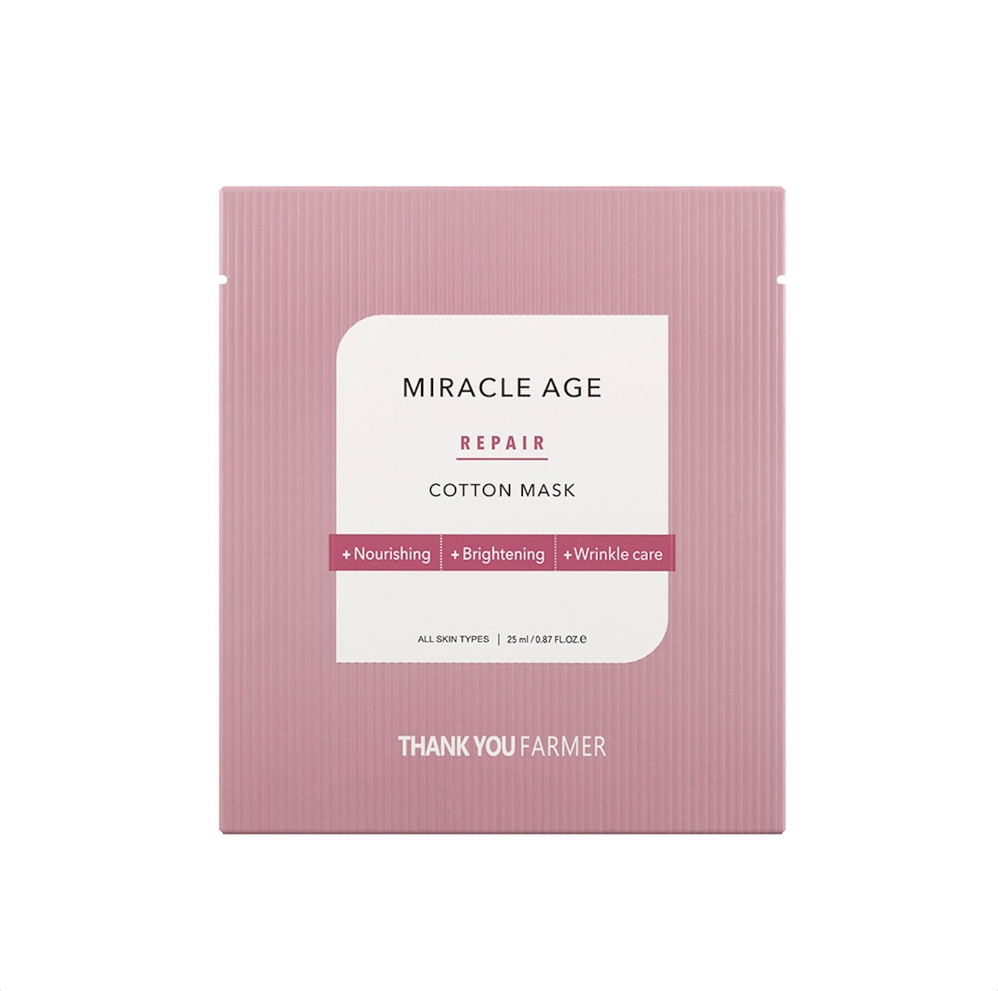 Miracle Age Repair Maschera in Cotone
