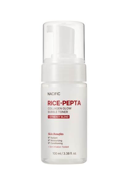 NACIFIC Rice Pepta Collagen Glow Bubble Toner
