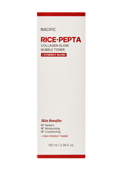 NACIFIC Rice Pepta Collagen Glow Bubble Toner