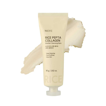 NACIFIC Rice Pepta Collagen Sherbet Cleansing Balm 80g
