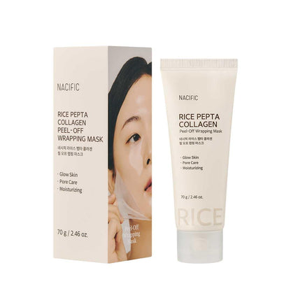 NACIFIC Rice Pepta Collagen Peel-off Wrapping Mask 70g