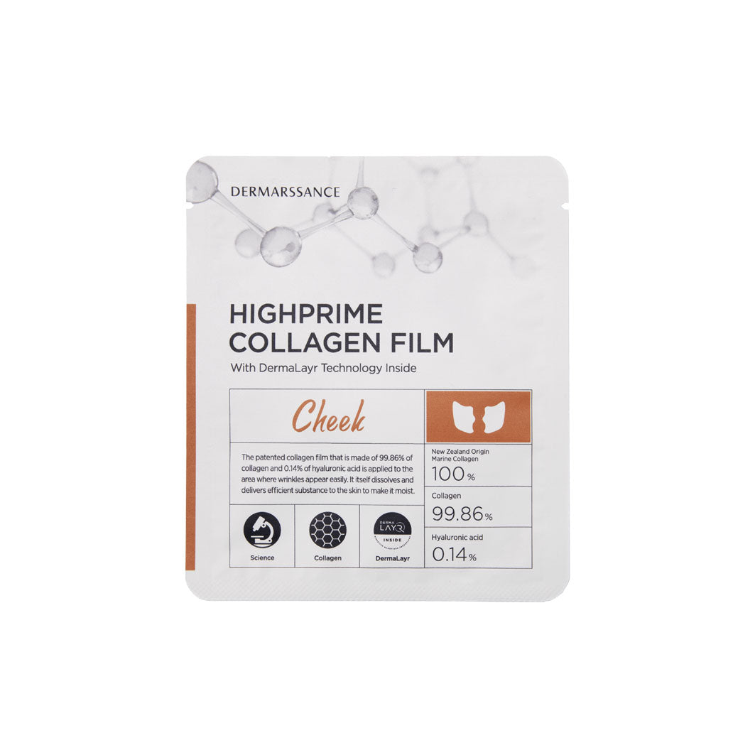 Dermassance HighPrime Collagen Flim Cheek 1pz