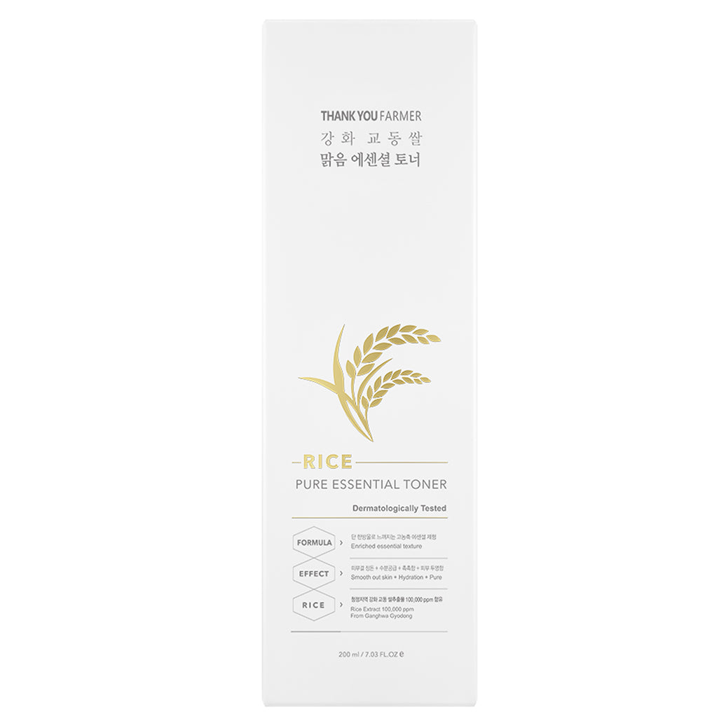 Rice Pure Essential Tonico per il Viso al Riso
