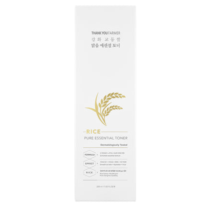 Rice Pure Essential Tonico per il Viso al Riso