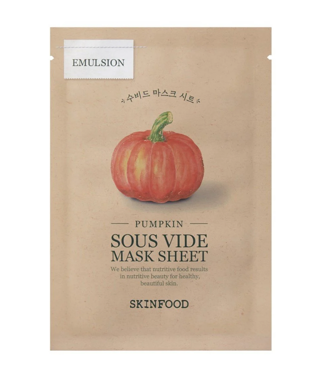 SKINFOOD Pumpkin Sous Vide Mask Sheet