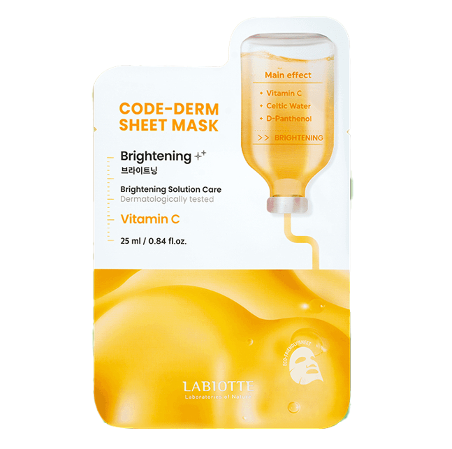 LABIOTTE Code-Derm Brightening Vitamin C Mask