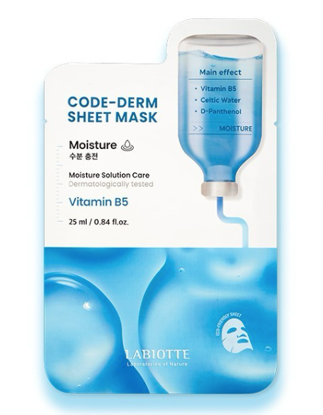 LABIOTTE Code-Derm Moisture Vitamin B5 Mask