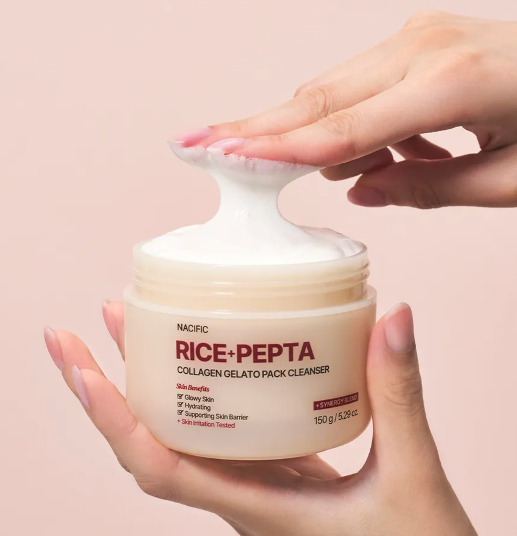NACIFIC Rice Pepta Collagen Gelato Pack  Cleanser 150g