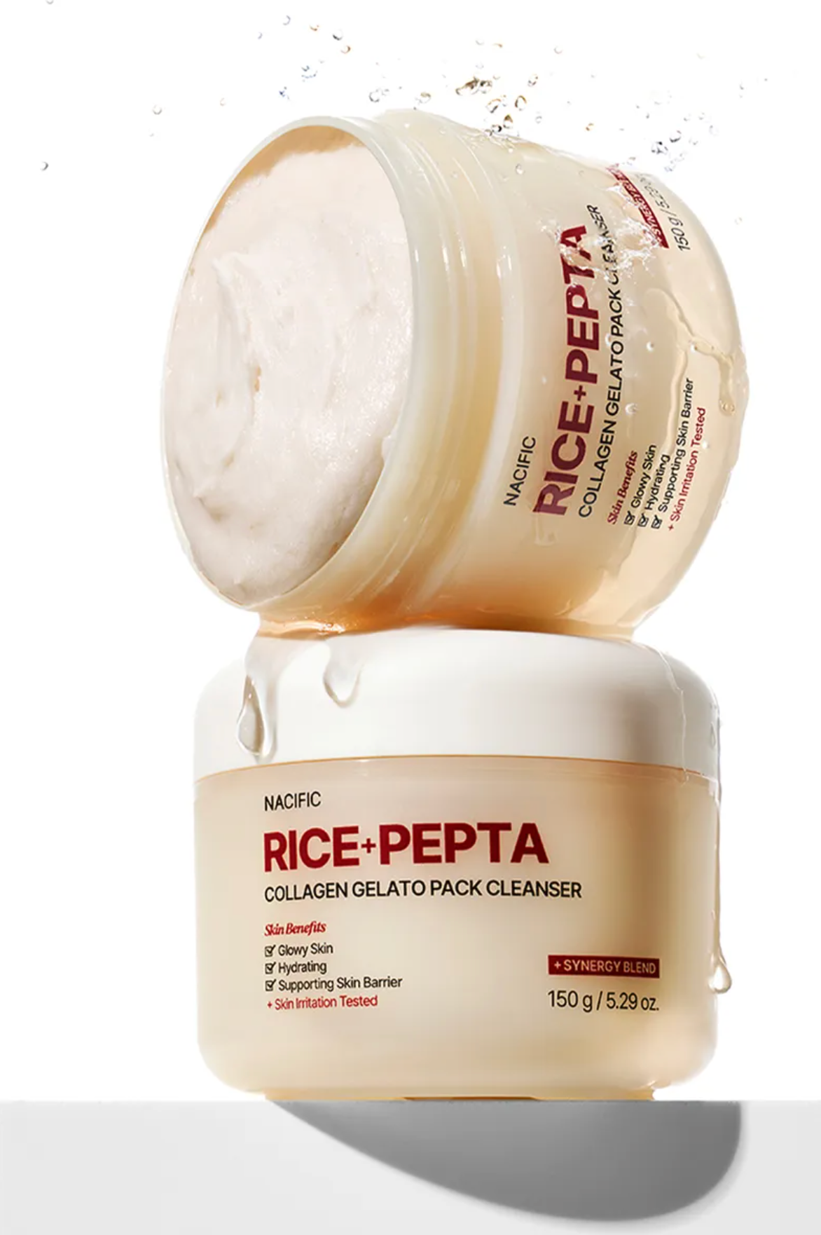NACIFIC Rice Pepta Collagen Gelato Pack  Cleanser 150g