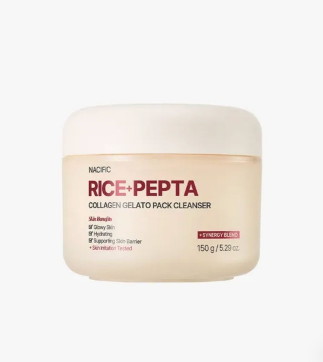 NACIFIC Rice Pepta Collagen Gelato Pack  Cleanser 150g