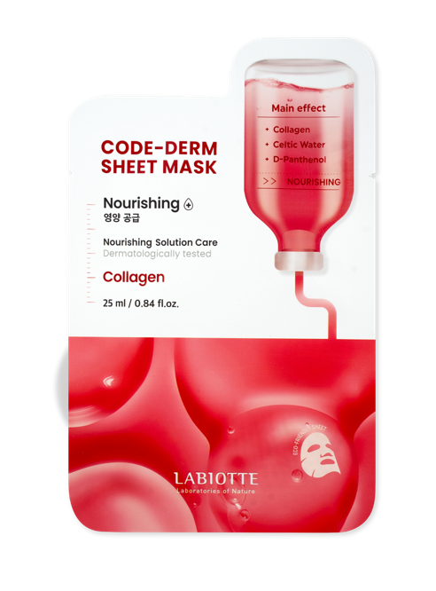 LABIOTTE Code-Derm Nourishing Collagen Mask