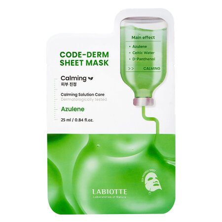 LABIOTTE Code-Derm Calming Azulene Mask