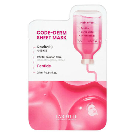 LABIOTTE Code-Derm Revital Peptide Mask