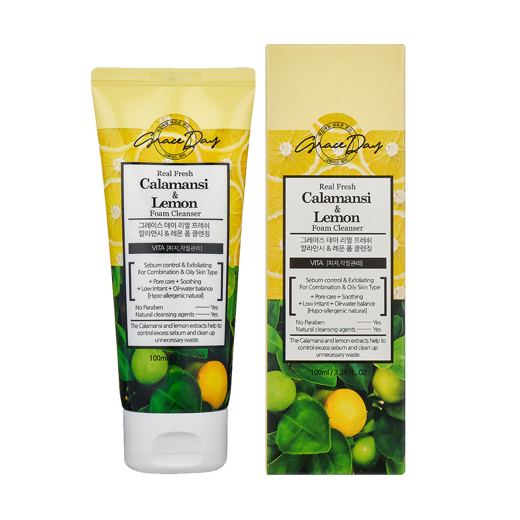 Real Fresh Detergente per il Viso al Calamondino e Limone